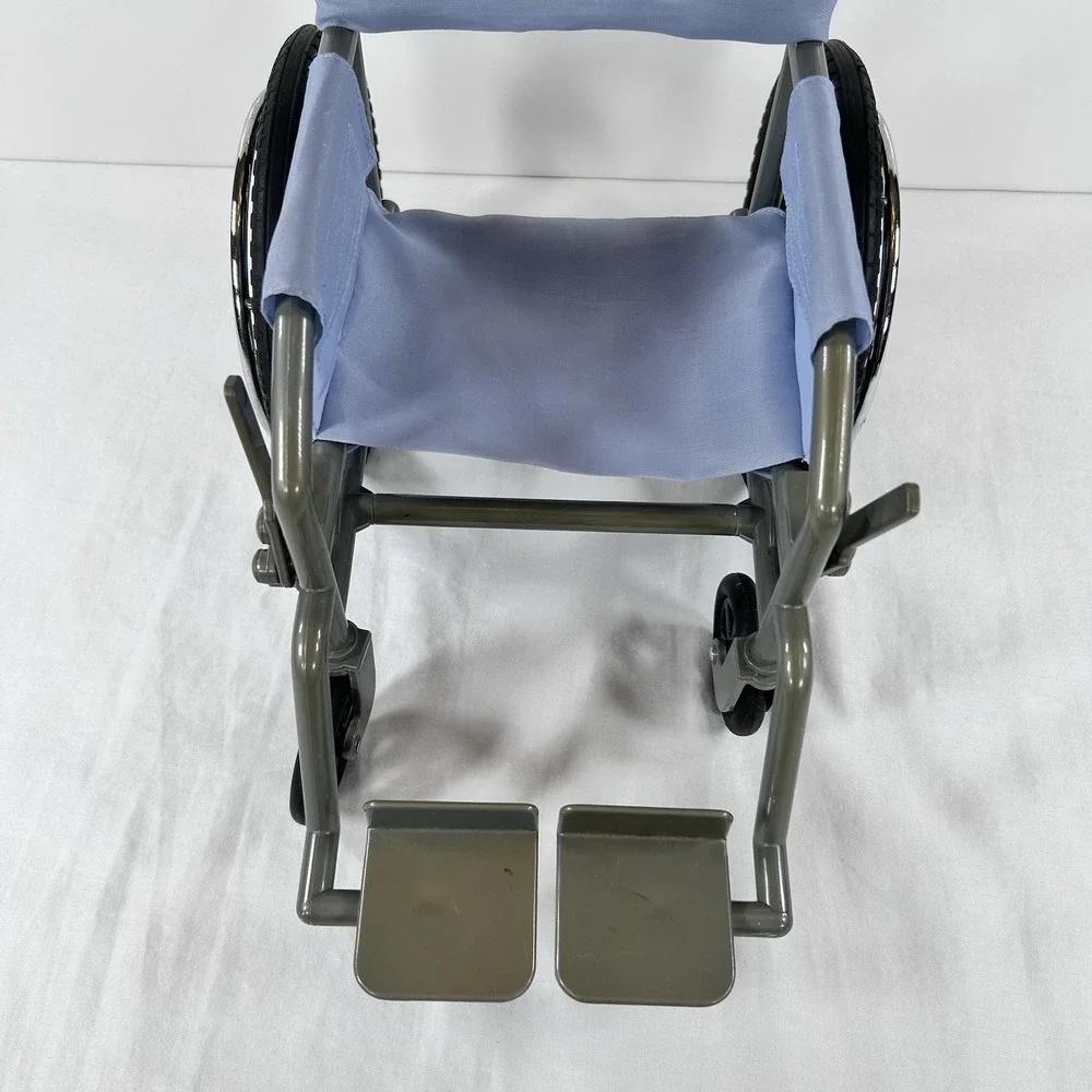 American Girl Doll Wheelchair Light Purple Gray 18